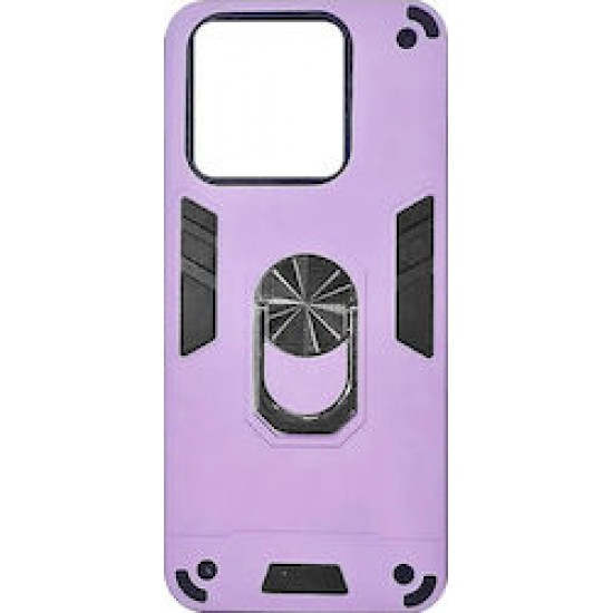 Hybrid Shockproof 360 Full Cover Metal Durable Μωβ (Redmi Note 12 5G / Poco X5 Pro)