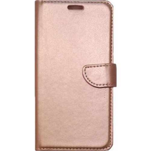 Book Δερμάτινο Ροζ Χρυσο (Redmi Note 12s)