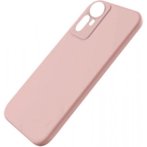 Back Cover Σιλικόνης Ροζ (Redmi Note 12S)