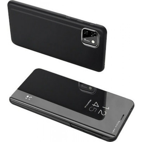 Powertech Clear View Book Πλαστικό Μαύρο (Xiaomi Mi 10 Lite)