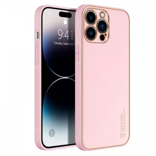 Dux Ducis Yolo Elegant Back Cover Δερματίνης / Πλαστικό Pοζ (iPhone 14 Pro Max) Dux Ducis Yolo Elegant Back Cover Δερματίνης / Πλαστικό Pοζ (iPhone 14 Pro Max)