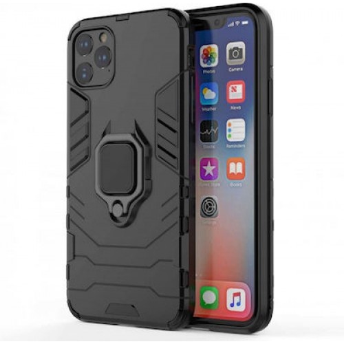Forcell Nitro Back Cover Πλαστικό Μαύρο (iPhone 12 / 12 Pro)