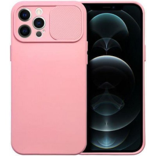 Forcell Slide Back Cover Ροζ (iPhone 12)