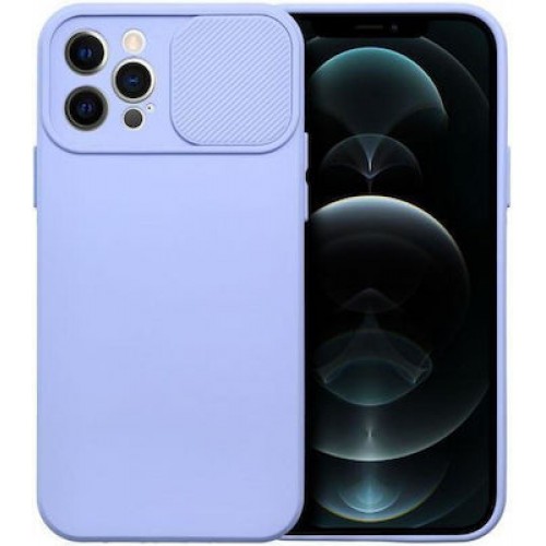 Forcell Slide Back Cover Μωβ (iPhone 12)