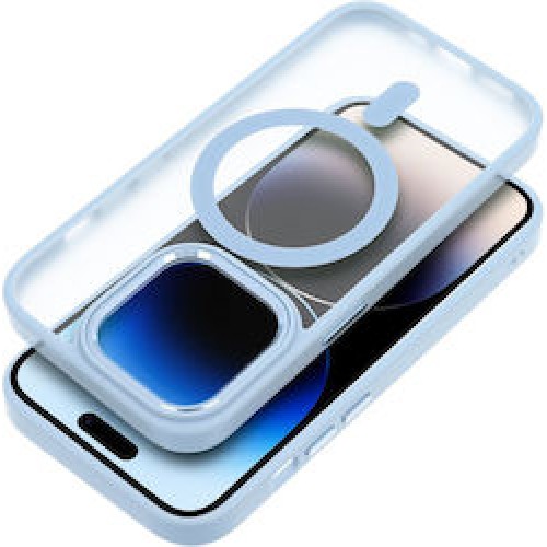 Matte Mag Cover Back Cover Μπλε  (iPhone 15 Pro)