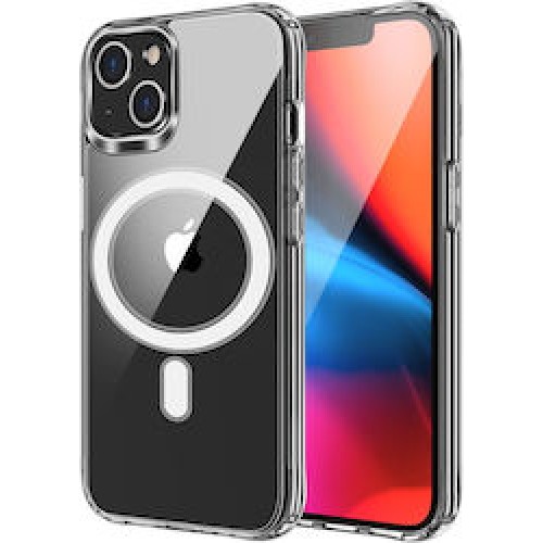 Mag Back Cover Σιλικόνης Διάφανο (iPhone 15 Pro Max)