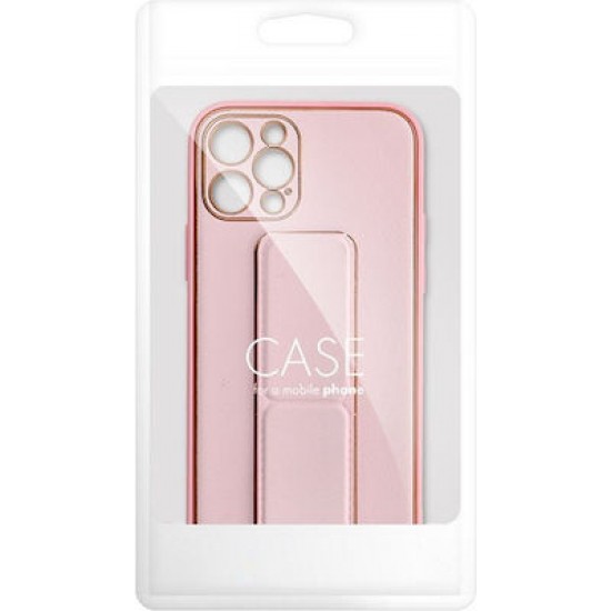 Δερματινη Back Cover Ροζ (iPhone 15 Pro Max)