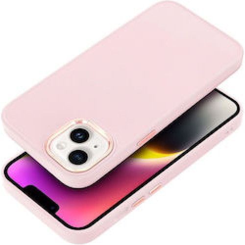 Frame Back Cover Ροζ (iPhone 15)