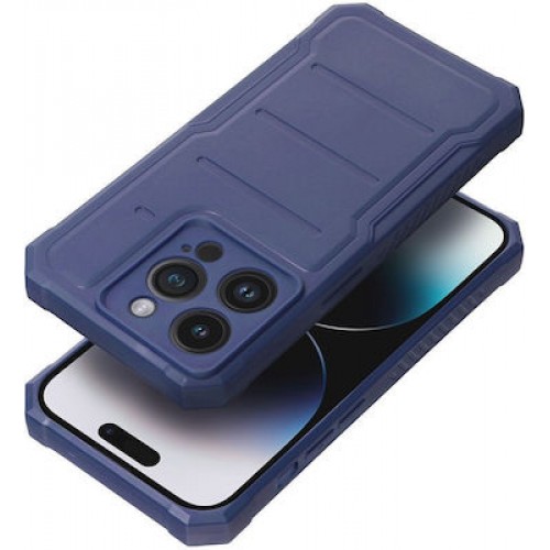 Heavy Duty Back Cover Navy Μπλε (iPhone 15)