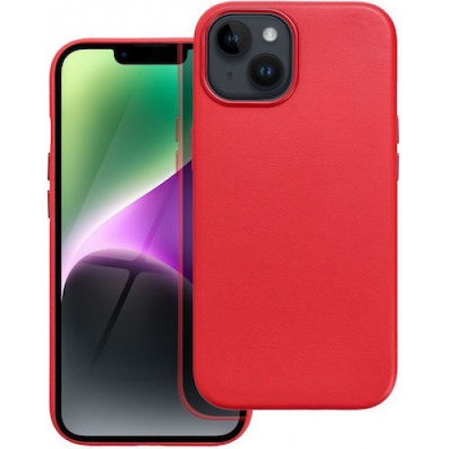Mag Cover Back Cover Δερμάτινο Κοκκινο (IPHONE 15)