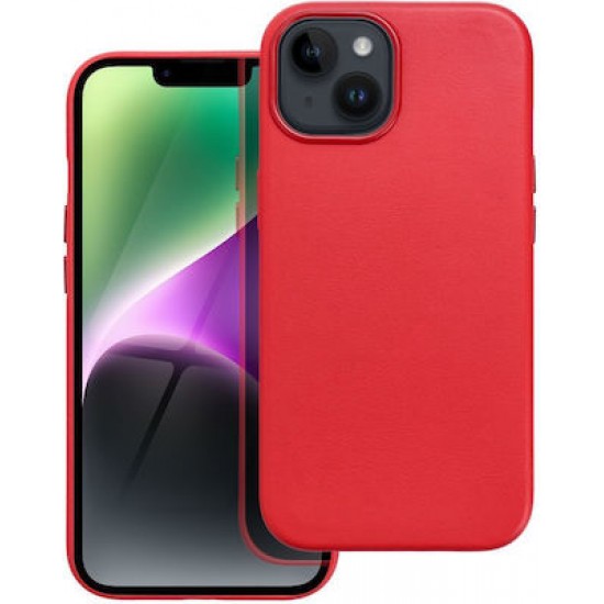 Mag Cover Back Cover Δερμάτινο Κοκκινο (IPHONE 15)