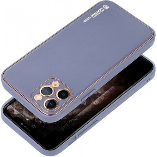 Back Cover Δερμάτινο Μπλε (iPhone 14/15)