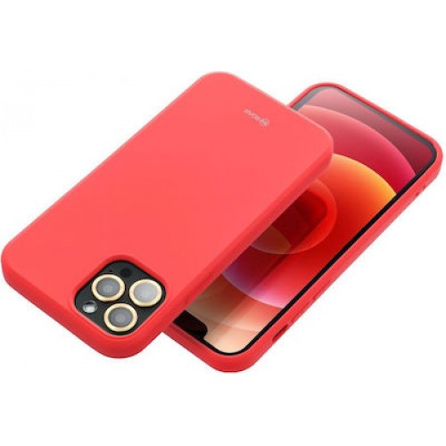 Roar Colorful Back Cover Σιλικόνης Ροζ (iPhone 15)