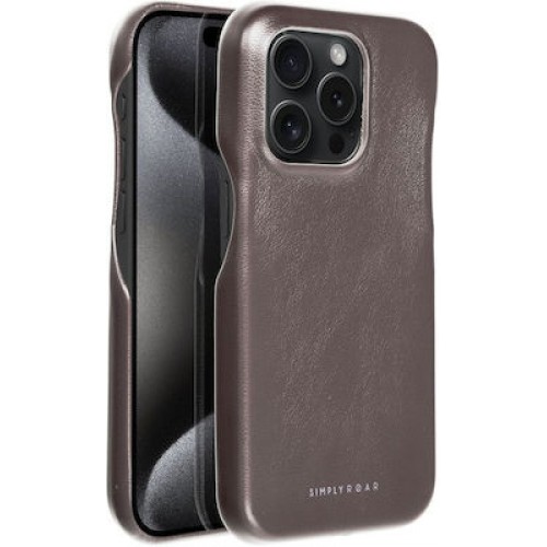 Roar Look Δερματίνης Γκρι (iPhone 14/15)