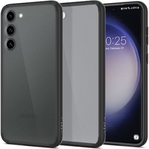 Spigen Ultra Hybrid Back Cover Πλαστικό / Σιλικόνης Frost Black (Galaxy S23 Plus)