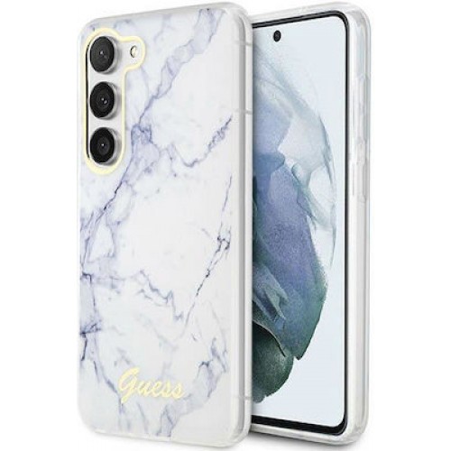 Guess Back Cover Πλαστικό Marble (Galaxy S23 Plus)
