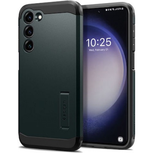 Spigen Tough Armor Back Cover Πλαστικό / Σιλικόνης Ανθεκτική Abyss Green (Galaxy S23 Plus)