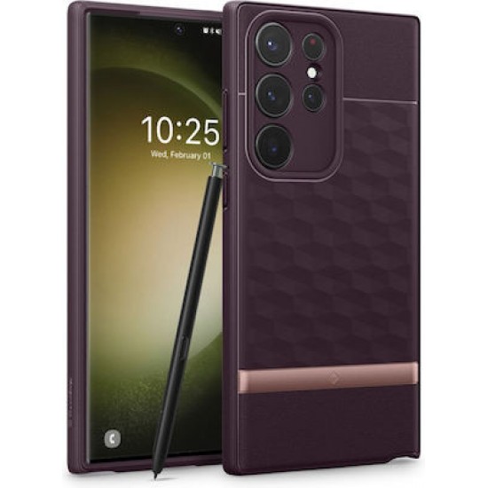 Caseology Parallax Back Cover Σιλικόνης Μπορντό (Galaxy S23 Ultra)