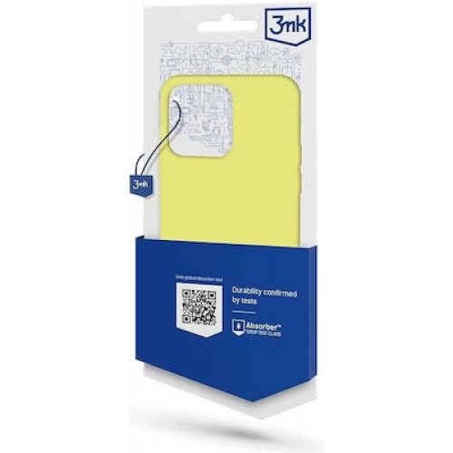 3MK Matt Back Cover Σιλικόνης Lime (Galaxy S23)