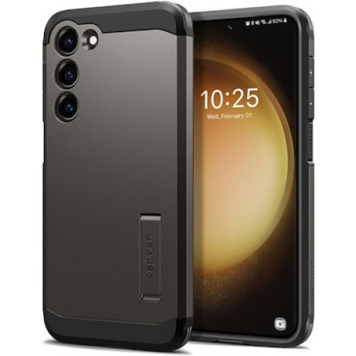 Spigen Tough Armor Back Cover Πλαστικό Ανθεκτική Gunmetal (Galaxy S23)