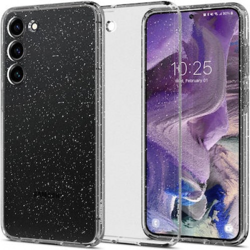 Spigen Liquid Crystal Glitter Back Cover Σιλικόνης Crystal (Galaxy S23)