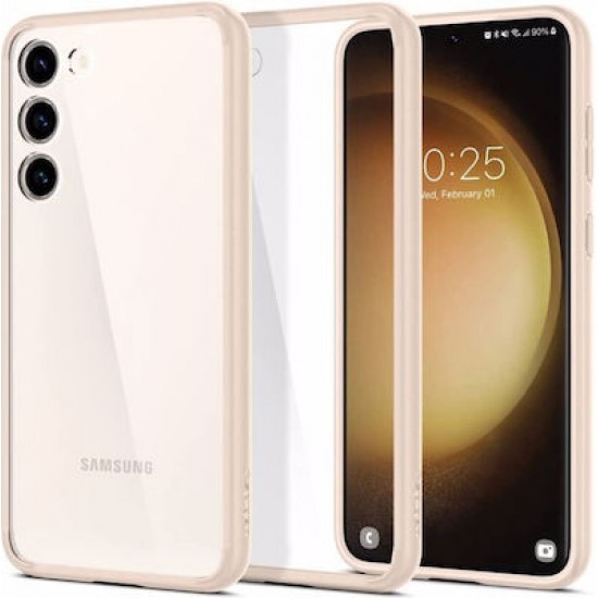 Spigen Ultra Hybrid Back Cover Πλαστικό / Σιλικόνης Sand Beige  (Galaxy S23)