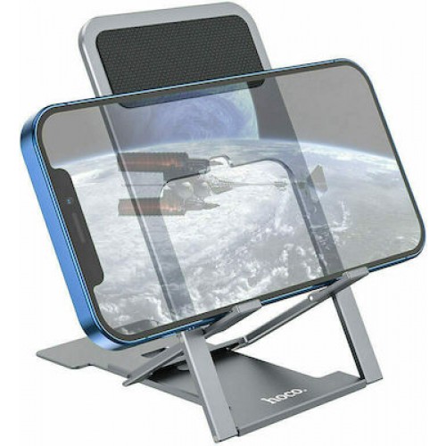 Hoco PH43 Βάση Γραφείου για Κινητό σε Γκρι χρώμα