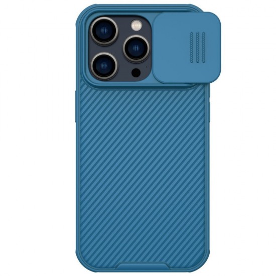 Nillkin Camshield Magnetic Back Cover Σιλικόνης Μπλε (iPhone 14 Pro)