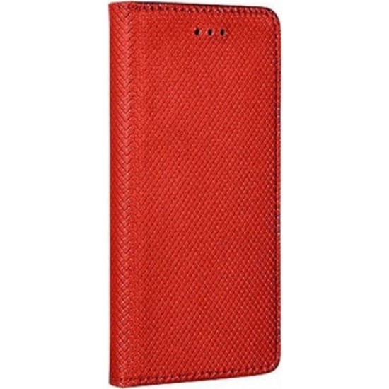 Magnet Book Δερματίνης Κόκκινο (Huawei Y7 2018)