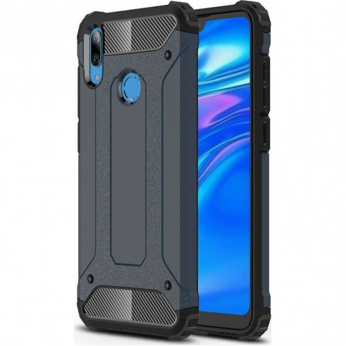 Hybrid Armor Case Tough Rugged Cover for Huawei Y6 2019 / Huawei Y6s 2019 Μπλε Hybrid Armor Case Tough Rugged Cover for Huawei Y6 2019 / Huawei Y6s 2019 Μπλε