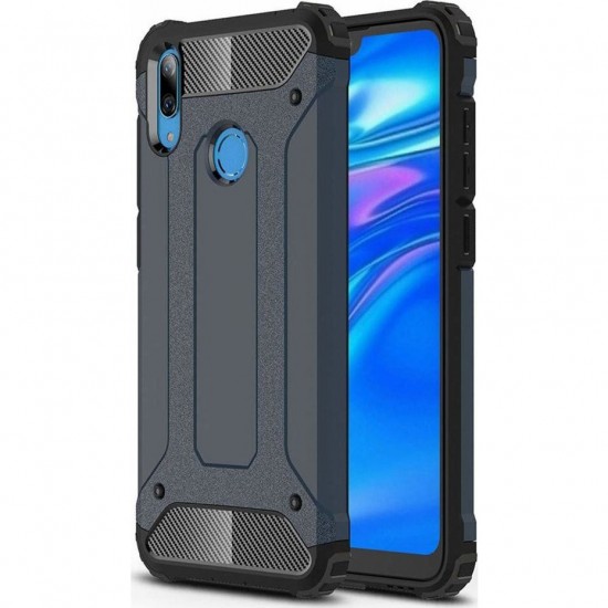 Hybrid Armor Case Tough Rugged Cover for Huawei Y6 2019 / Huawei Y6s 2019 Μπλε