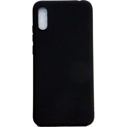 Soft Matt Back Cover Μαύρο (Huawei Y6 2019)