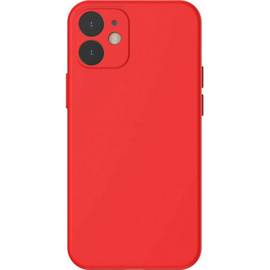 Baseus Liquid Jelly Back Cover Σιλικόνης Κόκκινο (iPhone 12 / 12 Pro)