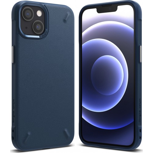 Ringke Onyx Durable Back Cover Σιλικόνης Navy Μπλε (iPhone 13 mini)
