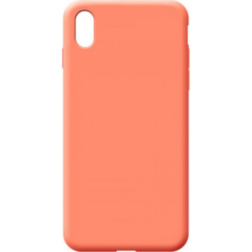 Soft Touch Back Cover Σιλικόνης Πορτοκαλί (Huawei Y5 2019 / Honor 8S)