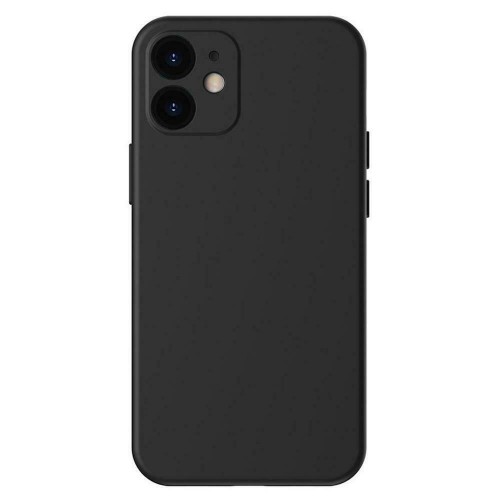 Baseus Liquid Jelly Back Cover Σιλικόνης Μαύρο (iPhone 12 / 12 Pro)