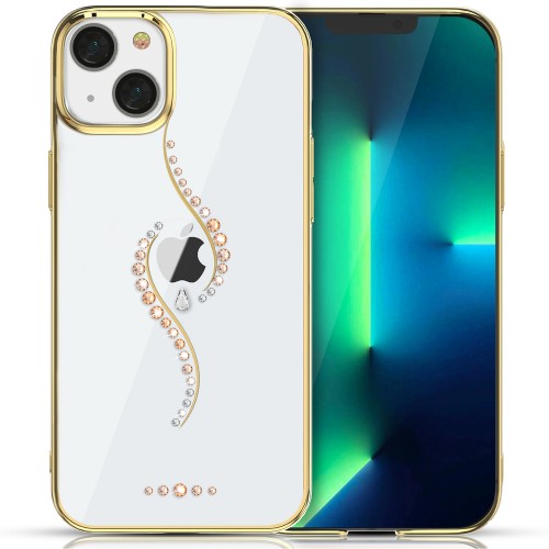 Kingxbar Sky Back Cover Σιλικόνης Gold Guard (iPhone 13 Pro)
