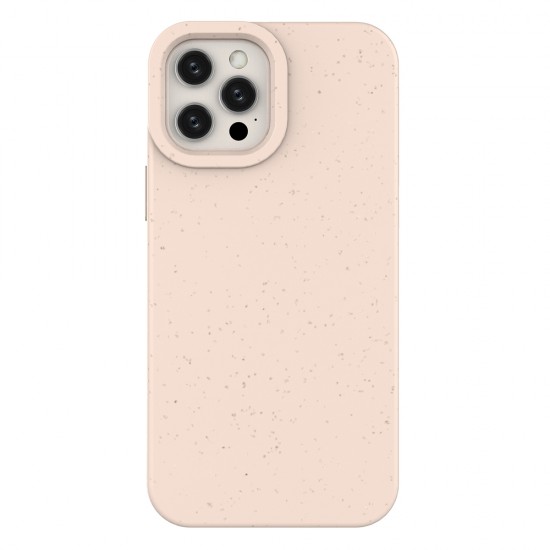 Hurtel Eco Back Cover Συνθετική Ροζ (iPhone 12 Pro Max)