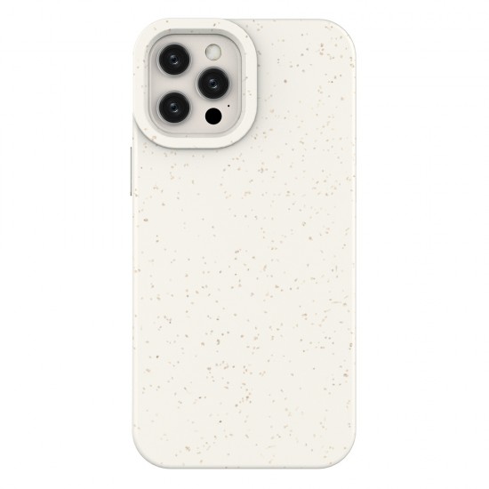 Hurtel Eco Back Cover Συνθετική Λευκό (iPhone 12 Pro Max)