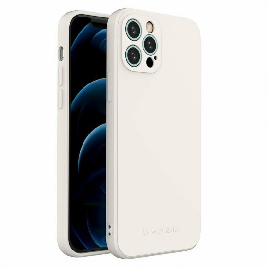 Wozinsky Color Back Cover Σιλικόνης Λευκό (iPhone 13 Pro)