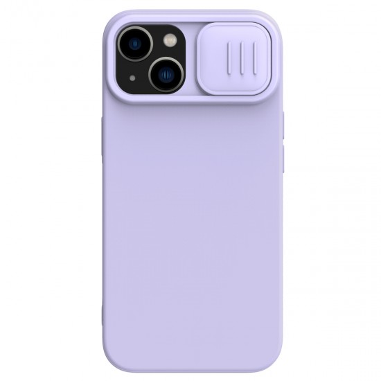 Nillkin Camshield Silky Magnetic Back Cover Σιλικόνης Μωβ (iPhone 14 Plus)
