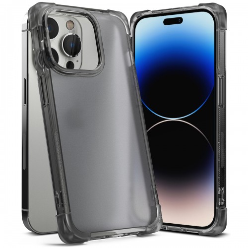 Ringke Fusion Bumper Back Cover Πλαστικό / Σιλικόνης Ανθεκτική Γκρι (iPhone 14 Pro)