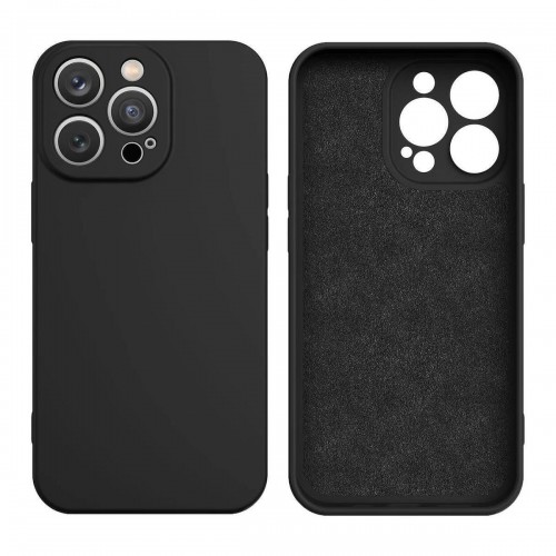 Hurtel Back Cover Σιλικόνης Μαύρο (iPhone 13 Pro Max)