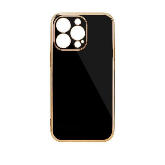 Back Cover Σιλικόνης Ανθεκτική Χρυσό ( iPhone 13 )