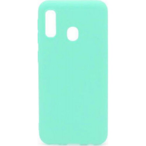 Matt Back Cover Σιλικόνης Τιρκουάζ (Huawei Y6 Prime 2019/Honor 8A)