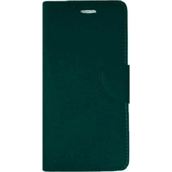Book Δερματίνης Πράσινο (Huawei Y6p)