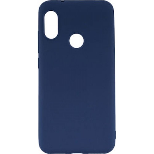 Soft Touch Back Cover Σιλικόνης Μπλε (Honor 8A)  Soft Touch Back Cover Σιλικόνης Μπλε (Honor 8A)