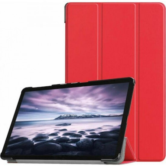Tri-Fold Flip Cover Δερματίνης Κόκκινο (iPad mini 6)
