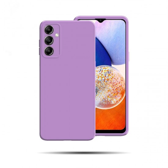 Soft Touch Back Cover Σιλικόνης Μωβ (Galaxy A34)