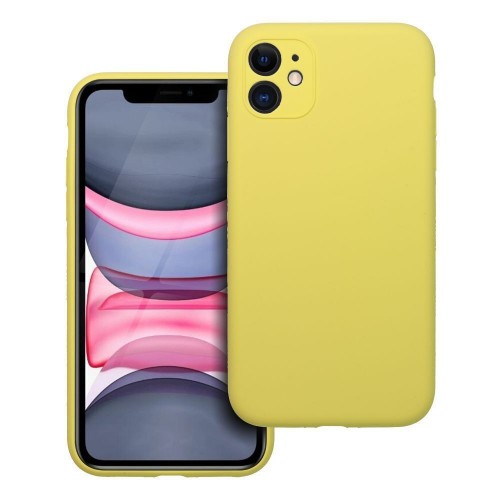 Back Cover Σιλικόνης 2mm Ανθεκτικό Κίτρινο (iPhone 11) Back Cover Σιλικόνης 2mm Ανθεκτικό Κίτρινο (iPhone 11)